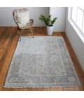 Feizy Caldwell Bohemian & Eclectic Distressed, Gray/Blue/Taupe, 9' x 12' Area Rug