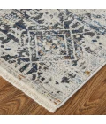 Feizy Kaia NAVY/BEIGE KAI39HUF 3 ft. X 5 ft. Rectangle Rug
