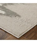 Feizy Micah Casual Abstract, Gray/Taupe/Ivory, 1'-8" x 2'-10" Accent Rug