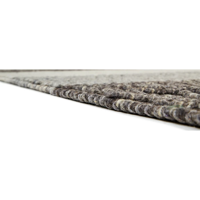Feizy Berkeley Casual Stripes, Gray/Taupe/Tan, 9'-6" x 13'-6" Area Rug