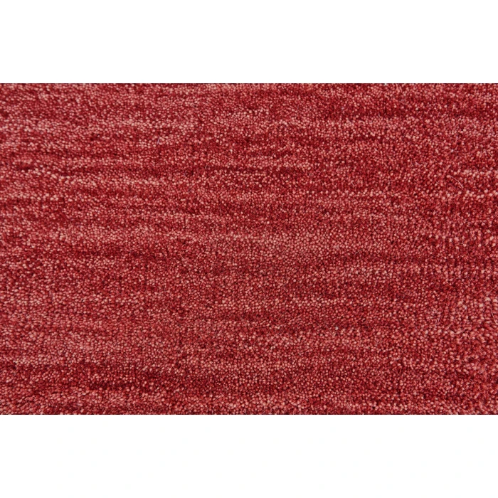 Feizy Luna Casual Solid, Red, 9'-6" x 13'-6" Area Rug