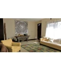 Feizy Qing Casual Floral & Botanical, Yellow/Green/Orange, 8'-6" x 11'-6" Area Rug