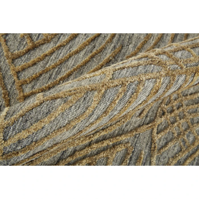 Feizy Taunton Gold/Gray T17T8007 9ft. x 12ft. Rect. Rug