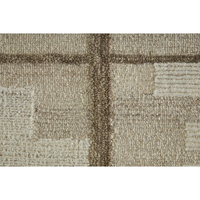 Feizy Winston Ivory/Tan WNS8B01F 2ft. x 3ft. Rect. Rug