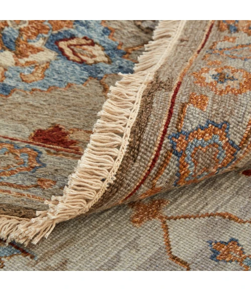 Feizy Leylan Casual Floral & Botanical, Brown/Tan/Gray, 3'-6" x 5'-6" Area Rug