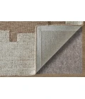 Feizy Winston Brown/Ivory/Tan WNS8B01F 2ft. x 3ft. Rect. Rug