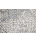 Feizy Eastfield Casual Abstract, Silver/Gray, 2'-6" x 10' Runner