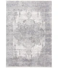 Feizy Cecily Vintage Medallion, Gray/Ivory/Taupe, 8' x 8' Square Square Rug
