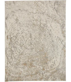 Feizy Parker SILVER/IVORY PRK3702F 9 ft. X 12 ft. Rectangle Rug