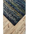 Feizy Brixton Bohemian & Eclectic Abstract, Blue/Ivory/Green, 10' x 13'-2" Area Rug