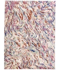 Feizy Torina Bohemian & Eclectic Abstract, Blue/Purple/Ivory, 9'-6" x 12'-7" Area Rug