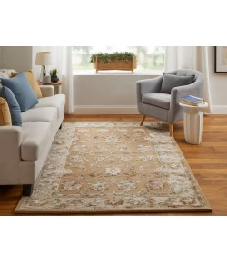 Feizy Prescott IVORY/BEIGE PCT8939F 5 ft. X 8 ft. Rectangle Rug