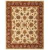 Feizy Wagner 8944F IVORY/RED Area Rug 5 ft. X 8 ft. Rectangle