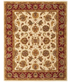 Feizy Wagner 8944F IVORY/RED Area Rug 5 ft. X 8 ft. Rectangle