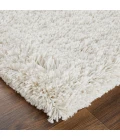 Feizy Stoneleigh Luxury & Glam Solid, Ivory/White, 10' x 14' Area Rug