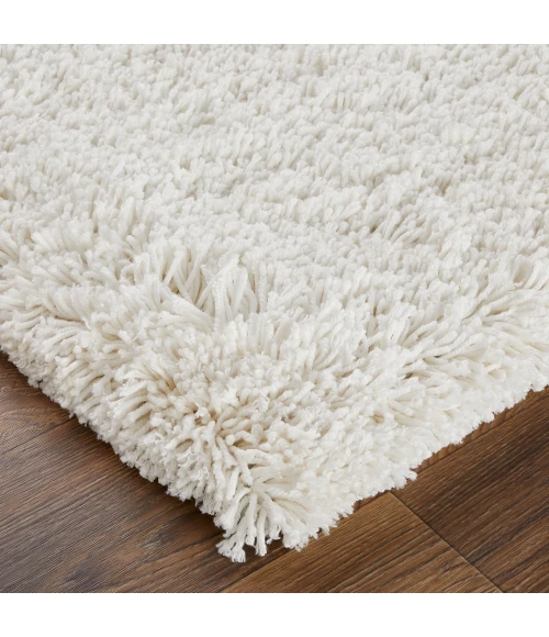 Feizy Stoneleigh Luxury & Glam Solid, Ivory/White, 10' x 14' Area Rug