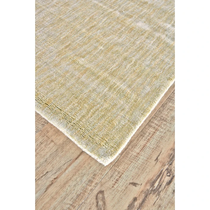 Feizy Marlowe Casual Chevron, Tan/Blue, 4' x 6' Accent Rug