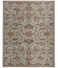 Feizy Fallon Rustic Farmhouse Rug, Ornamental, Gray/Golden, 5ft x 8ft Area Rug