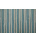 Feizy Duprine Casual Stripes, Ivory/Blue, 8' x 11' Area Rug