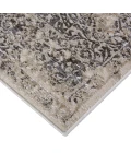 Feizy Prasad Vintage Distressed, Ivory/Gray/Black, 8' x 11' Area Rug