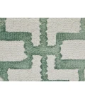 Feizy Lorrain Bohemian & Eclectic Geometric, Ivory/Green, 10' x 10' Round Rug