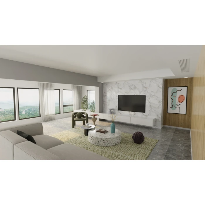 Feizy Winston Green/Ivory WNS8B02F 5ft. x 8ft. Rect. Rug