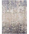 Feizy Laina Industrial Gradient & Ombre, Tan/Ivory/Blue, 7'-10" x 9'-6" Area Rug