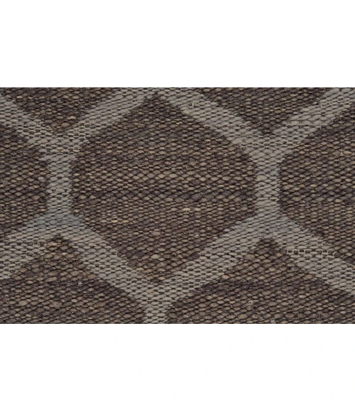Feizy Prentiss Classic Geometric, Gray, 9' x 12' Area Rug