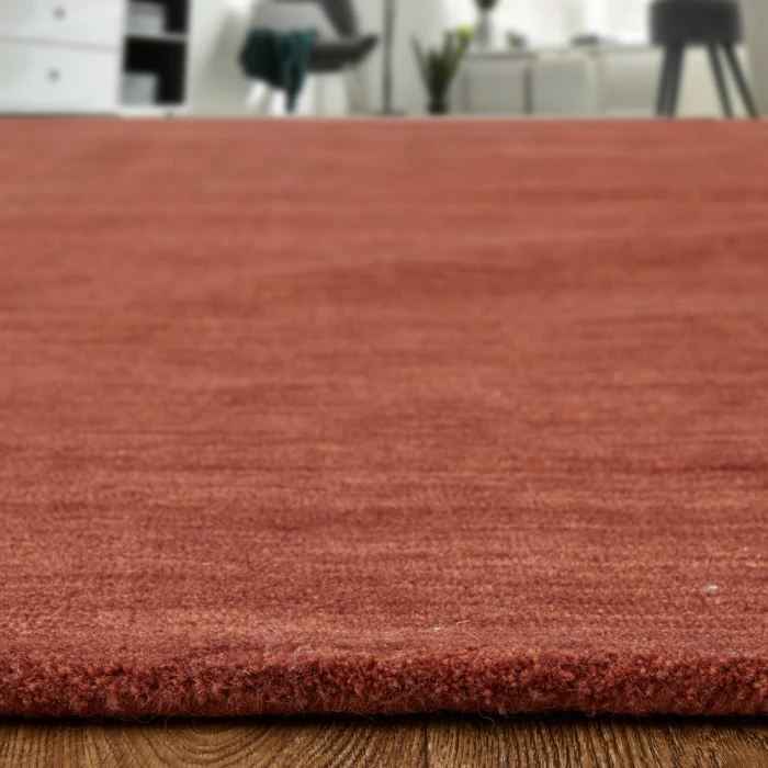 Feizy LUNA 8049F IN RUST 2' 6" x 8' Runner Area Rug