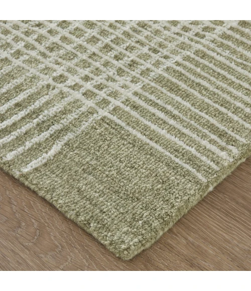 Feizy Winston Green/Ivory WNS8B04F 5ft. x 8ft. Rect. Rug