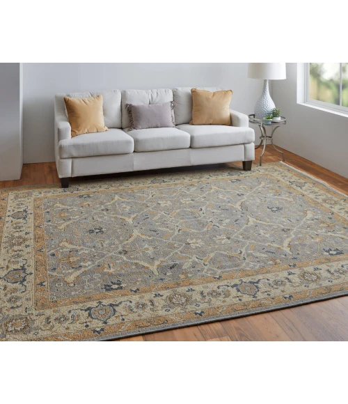 Feizy Corbitt Classic Oriental, Gray/Gold, 2' x 3' Accent Rug