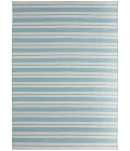 Feizy Duprine Casual Stripes, Ivory/Blue, 8' x 11' Area Rug