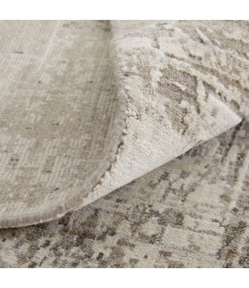 Feizy Eastfield Casual Abstract, Gray/Ivory, 2'-6" x 10' Runner