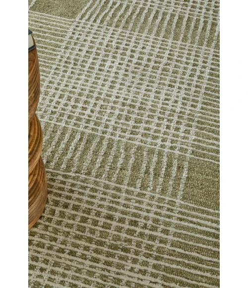 Feizy Winston Green/Ivory WNS8B04F 5ft. x 8ft. Rect. Rug