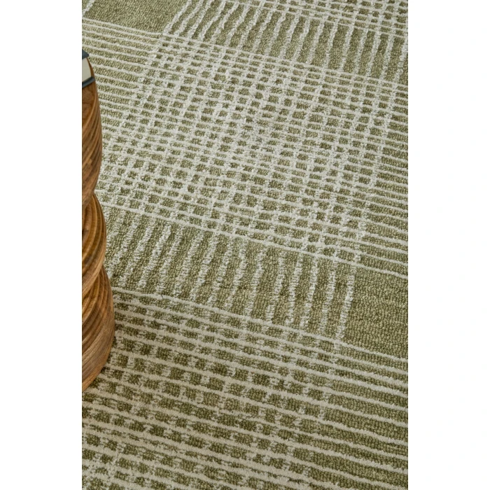 Feizy Winston Green/Ivory WNS8B04F 5ft. x 8ft. Rect. Rug