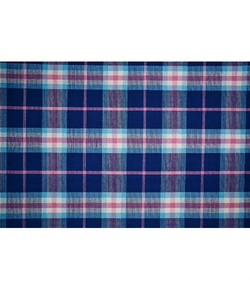 Feizy Crosby Eco-Friendly PET Dhurrie, Bright Blue/Peony Pink, 8ft x 10ft Area Rug