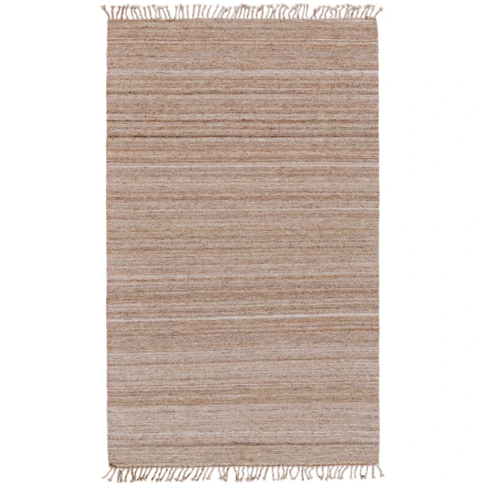 Feizy Brady Casual Stripes, Brown/Red/Ivory, 9' x 12' Area Rug