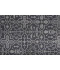 Feizy Fallon Rustic Farmhouse Rug, Ornamental, Odyssey Gray, 2ft x 3ft Accent Rug