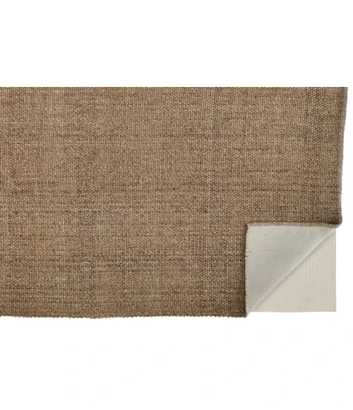 Feizy Naples Space Dyed In/Outdoor Flatweave, Tobacco Brown, 8ft x 10ft Area Rug