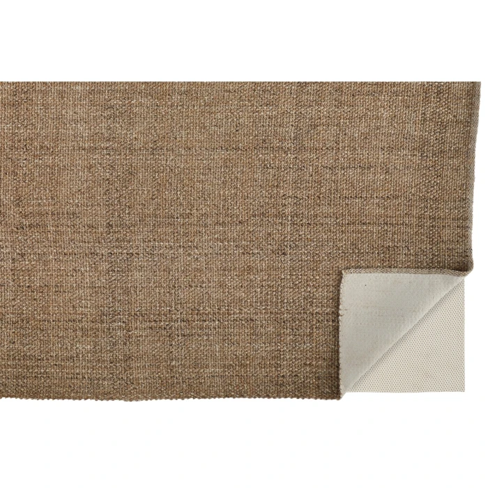 Feizy Naples Space Dyed In/Outdoor Flatweave, Tobacco Brown, 8ft x 10ft Area Rug