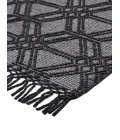 Feizy Phoenix Farmhouse Diamond, Black/Gray, 7'-9" x 9'-9" Area Rug