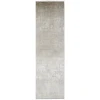 Feizy Cadiz 39FWF BEIGE/GRAY Area Rug 3 ft. 1 in. X 10 ft. Runner