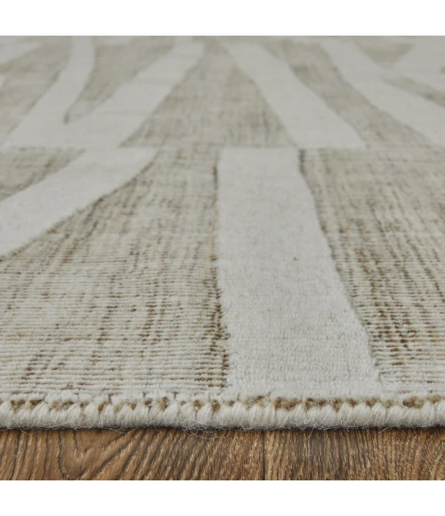 Feizy Peconic Tan/Ivory T23T8009 8ft. x 10ft. Rect. Rug
