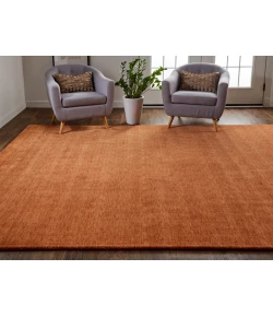 Feizy Luna ORANGE 5798049F 5 ft. X 8 ft. Rectangle Rug