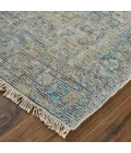 Feizy Caldwell Bohemian & Eclectic Distressed, Blue/Gray/Tan, 9' x 12' Area Rug