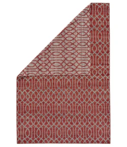 Feizy Prentiss I0504 RED Area Rug 8 ft. X 10 ft. Rectangle