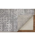 Feizy Eastfield Casual Abstract, Gray, 8' x 10' Area Rug