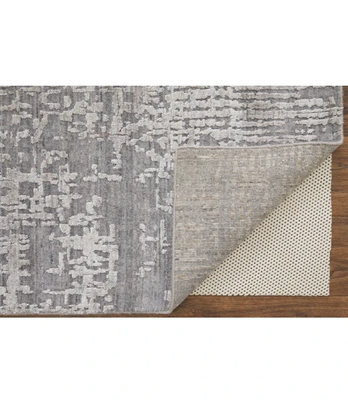 Feizy Eastfield Casual Abstract, Gray, 8' x 10' Area Rug