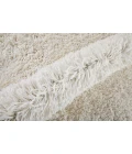 Feizy Stoneleigh Luxury & Glam Solid, Ivory/White, 10' x 14' Area Rug