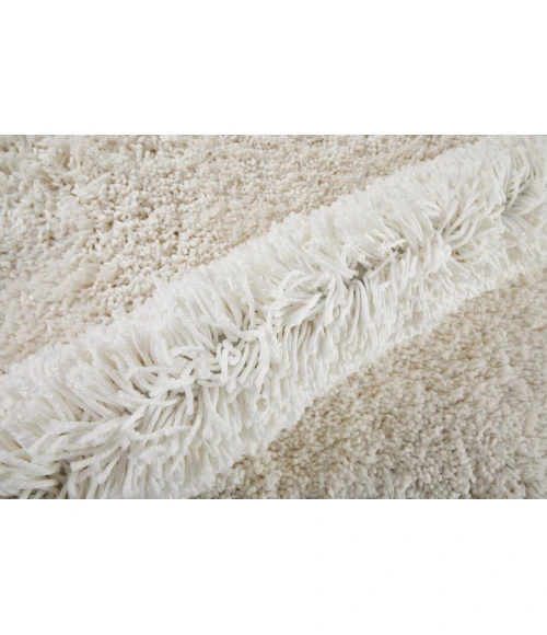 Feizy Stoneleigh Luxury & Glam Solid, Ivory/White, 10' x 14' Area Rug